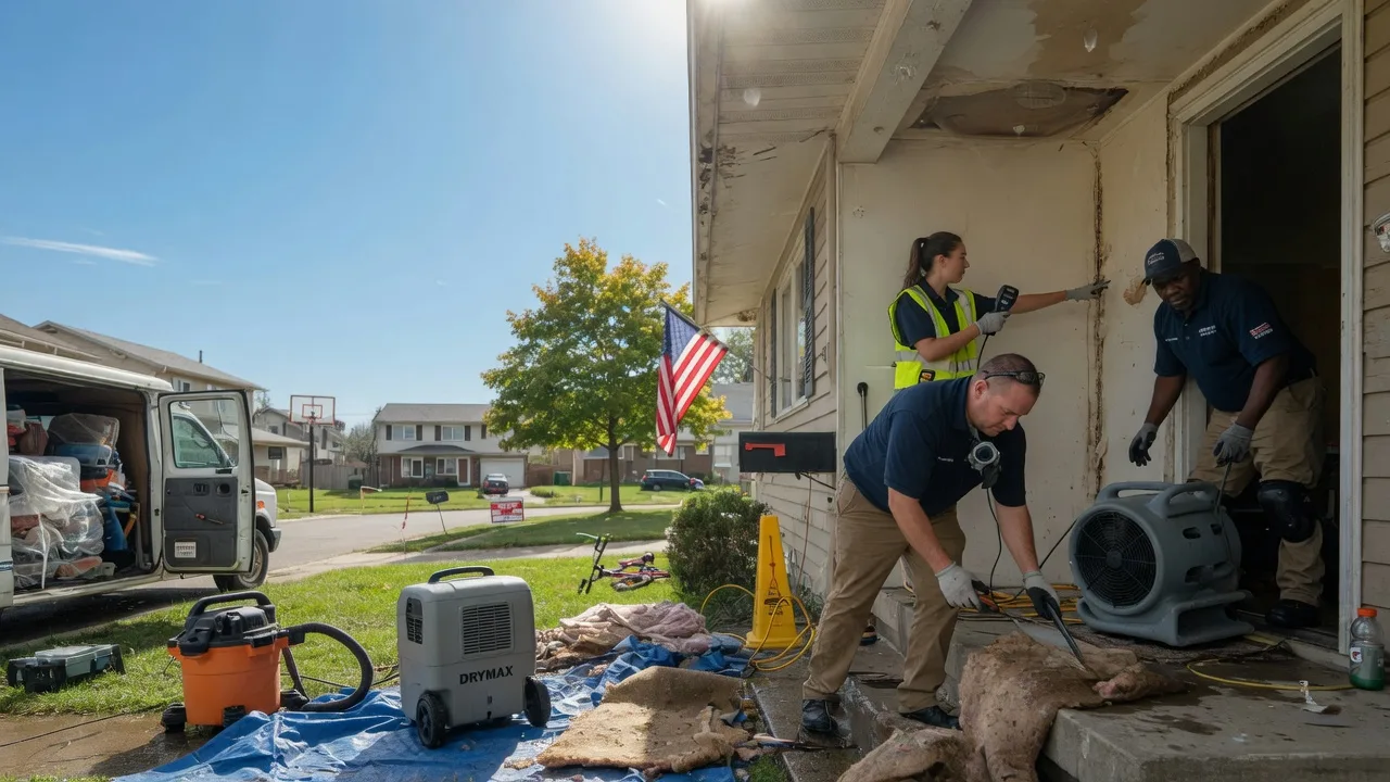 Water Damage Restoration in Perronville, MI near me